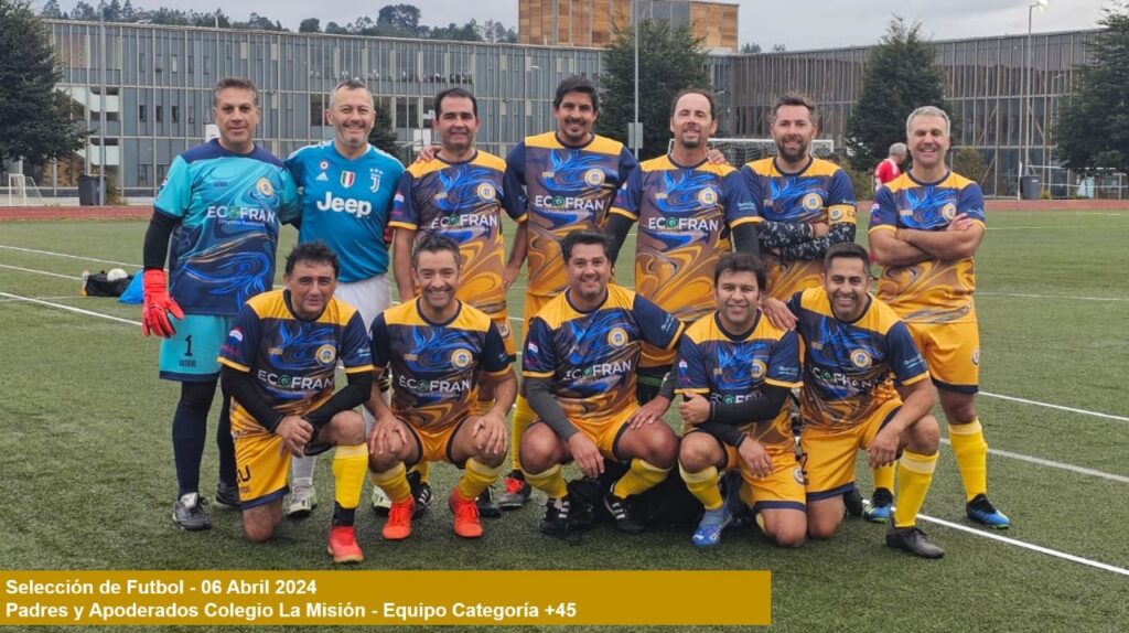 2do lugar en el segundo torneo de Fútbol de Apoderados, de la Red de Colegios Ignacianos